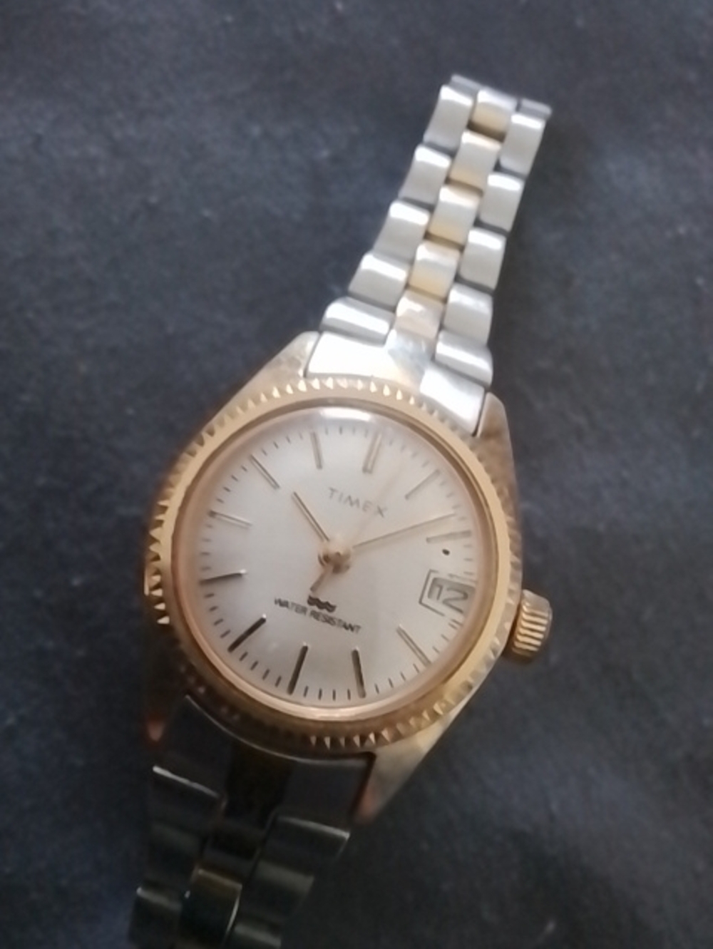 Timex Two-Tone Ladies Watch in Gold and Silver